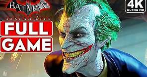 BATMAN ARKHAM CITY Gameplay Walkthrough Part 1 FULL GAME [4K 60FPS PC] - No Commentary