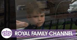 Royal Grand Children: Adorable Louis and George Arrive