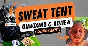 🔥 Sweat Tent Portable Sauna - Unboxing & Review (Description For More!)