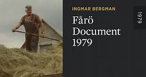Fårö Document 1979