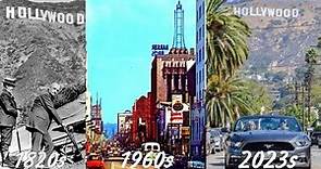 Evolution of Los Angeles city (L.A.) 1800-2023s