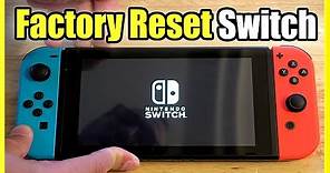 How to Factory Reset Nintendo Switch & Make it Run like new! (Easy Method)