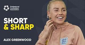 😂 Lionesses Alex Greenwood plays 'Short and Sharp' with PFA