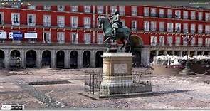 Estatua ecuestre de Felipe III, Plaza Mayor de Madrid. Fotogrametria Terrestre y Modelado 3D .