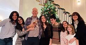 Bruce Willis All Smiles With Ex Demi Moore, Wife Emma and Daughters for Holiday Pics