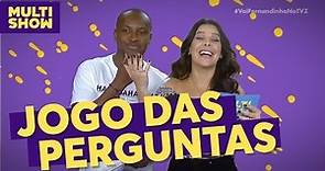 Jogo das perguntas | Fernanda Souza + Thiaguinho | TVZ Ao Vivo | Multishow