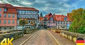 Walking tour in Han Münden, Germany 4K 60fps - A beautiful German town