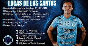 Lucas De Los Santos #3 //l Lateral Izq - Marcador Central / Left Back - Center Back 2023