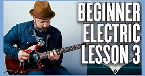 Beginner Electric Guitar Lesson 3 - Power Chords