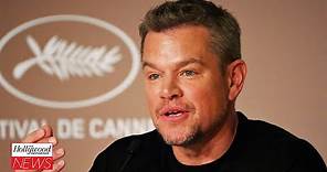 Matt Damon Speaks Out About His Frustrations Around COVID-19 Vaccine Hesitancy I THR News