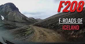 F-Roads of Iceland: F208 (Fjallabaksleið Nyrðri)
