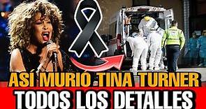 Asi MURIO Tina Turner hoy TODOS LOS DETALLES de la muerte de tina turne cantante de rock & roll