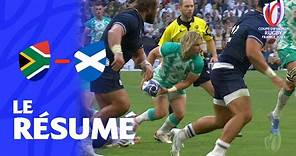 Afrique du Sud - Ecosse : le RÉSUMÉ du match ! (Coupe du monde de Rugby 2023)