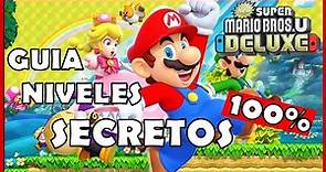 Guia 100% TODAS las SALIDAS y NIVELES SECRETOS 🔥| Super Mario Bros U. Deluxe