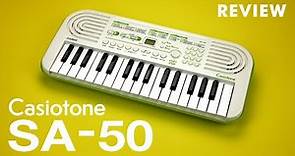 Casiotone SA-50 - Casio's New Mini Keyboard