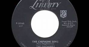 1958 HITS ARCHIVE: The Chipmunk Song - David Seville (original #1 hit single mix)
