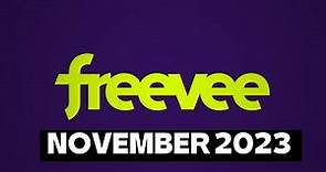 Free Movies Amazon Freevee November 2023