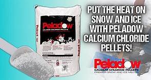 Peladow Premier Calcium Chloride Pellets, Snow & Ice Melter