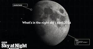 What's in the night sky | April 2024