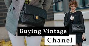 How to Shop for Vintage Luxury Bags | How I Found my 90's Chanel Classic Flap Purse on Poshmark