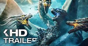 GODZILLA 2: King of the Monsters - 12 Minutes Trailers & Clips (2019)