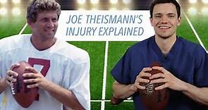 Doctor explains Joe Theismann injury