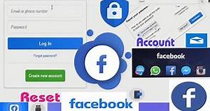 How to Reset Facebook Account