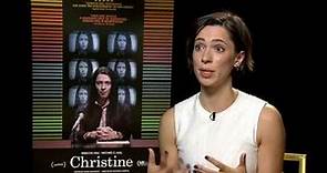 Rebecca Hall on true life tragedy of Christine Chubbuck in new film "Christine"