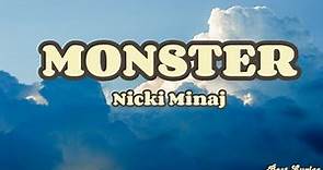 Monster - Nicki Minaj (Lyrics)