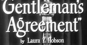 Gentleman's Agreement (1947) - Trailer