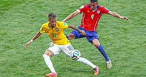 Neymar Jr vs Chile World Cup 2014 | INTENSE Penalty Shootouts | Stadium Sound 1080i HD