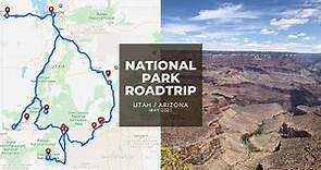 Ultimate UTAH Road Trip | Arches, Zion, Bryce, Antelope Canyon and the Grand Canyon