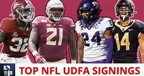 UDFA Tracker: Top 25 Undrafted Free Agent Signings After 2021 NFL Draft - Marvin Wilson, Dylan Moses