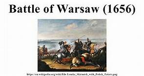 Battle of Warsaw (1656)