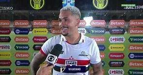Luciano comemora vitória do São Paulo e revela: "Vamos fazer de tudo para ajudar nosso treinador"