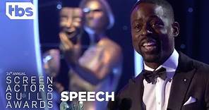 Sterling K. Brown: Acceptance Speech | 24th Annual SAG Awards | TBS