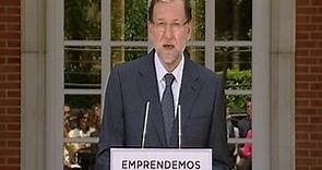 Rajoy pide a la banca "estar a la altura"