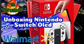 Nintendo Switch Oled Unboxing, Super oferta en Walmart es Mi primer Nintendo Switch