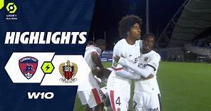 CLERMONT FOOT 63 - OGC NICE (0 - 1) - Highlights - (CF63 - OGCN) / 2023-2024