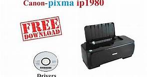 Canon pixma ip1980 | Free Drivers