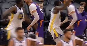 Draymond Green gets ejected for swinging and hitting Jusuf Nurkic in the head 😳