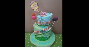 How to: Topsy Turvy Dr Seuss Oh The Places You'll Go Cake Tutorial!