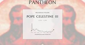 Pope Celestine III Biography - Head of the Catholic Church from 1191 to 1198