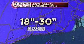 NBC Connecticut - There is a new snow total map for...