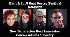 2023 Nat’l & Int’l Beat Poetry Festival - Conversations & Poetry with the Beat Laureates