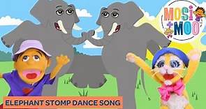 Elephant Stomp Dance Song for Kids | Educational, Fun, Easy Steps, Kids Fitness | Dance to Learn