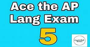 How to Pass the AP Lang Exam | Tips from an AP Teacher | Coach Hall Writes