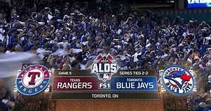 MLB ALDS Game 5 10/14/2015 ● Texas Rangers vs Toronto Blue Jays