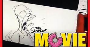 David Silverman Working On The Simpsons Movie (2006)