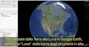 Moon in Google Earth